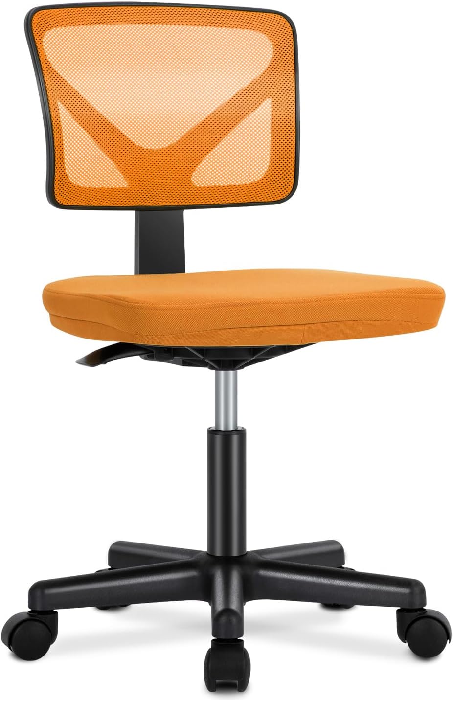 Armless Ergonomic Adjustable Rolling Chair
