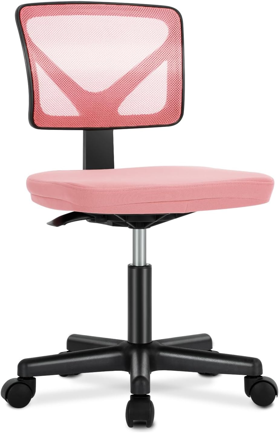 Armless Ergonomic Adjustable Rolling Chair