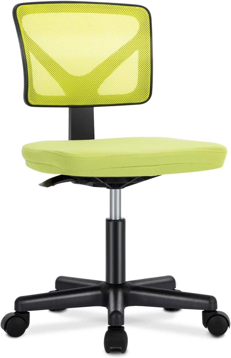 Armless Ergonomic Adjustable Rolling Chair