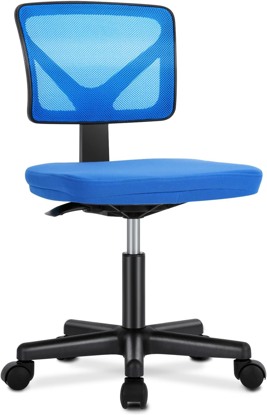 Armless Ergonomic Adjustable Rolling Chair