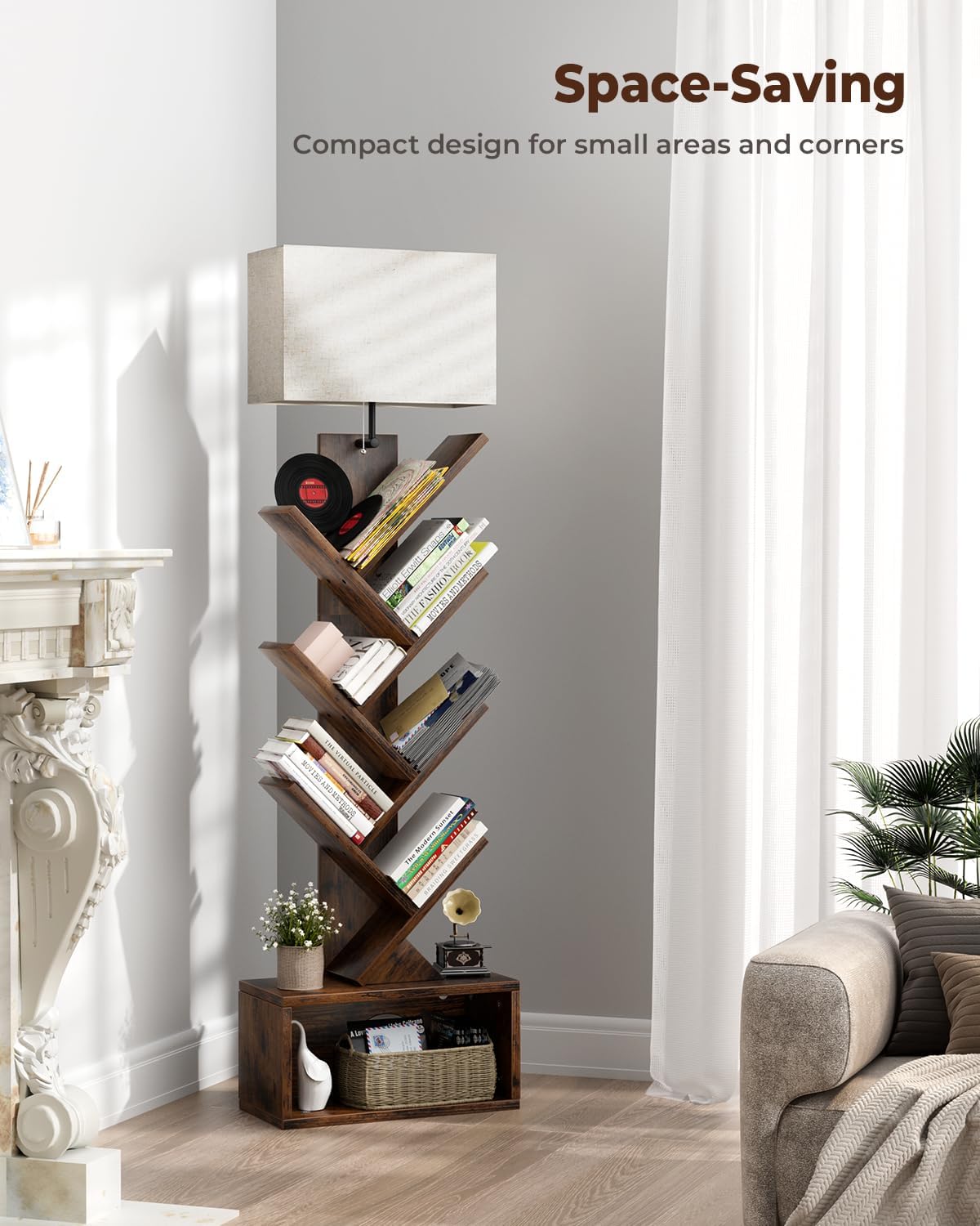 Tree Bookshelf Lamp