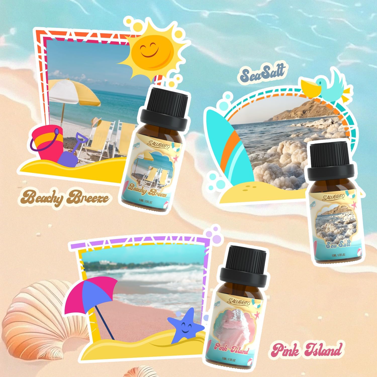 Beach Day Essential Oils Set