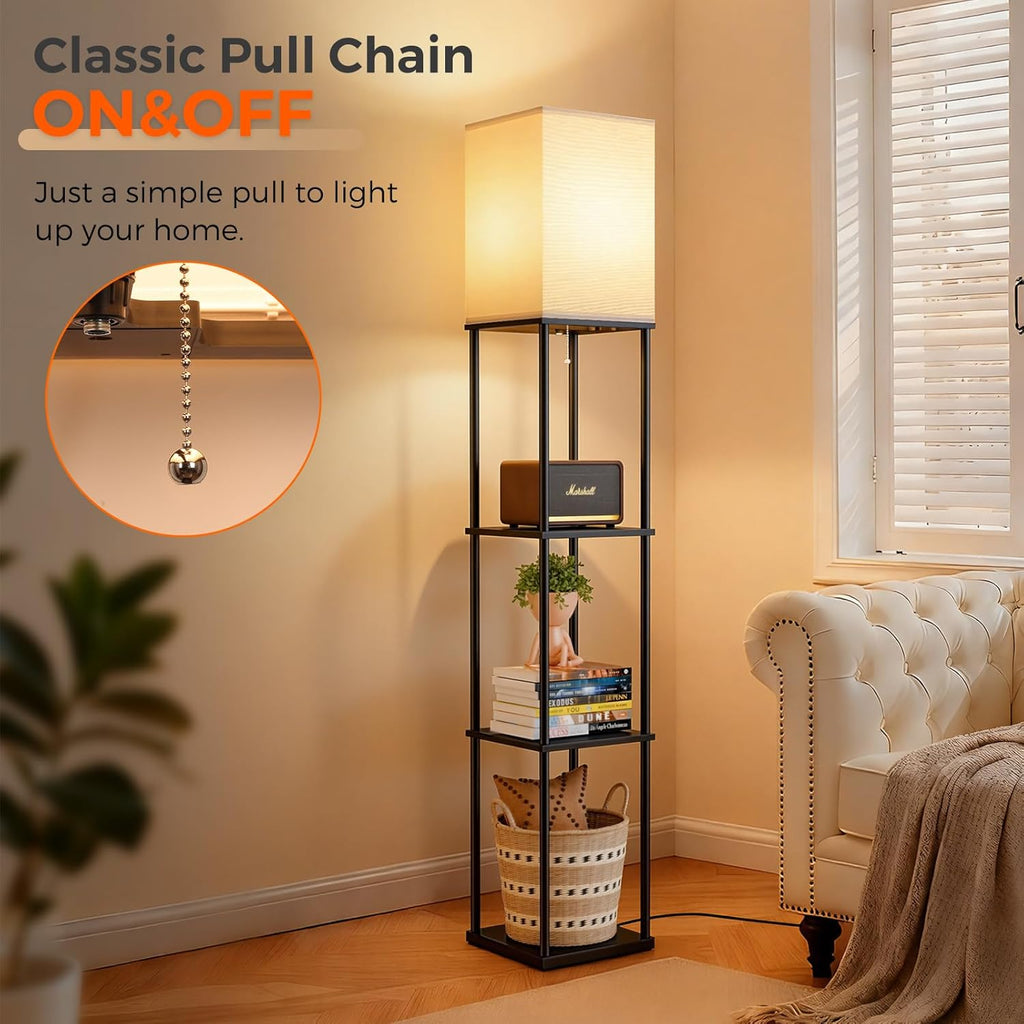 Bookshelf Floor Lamp