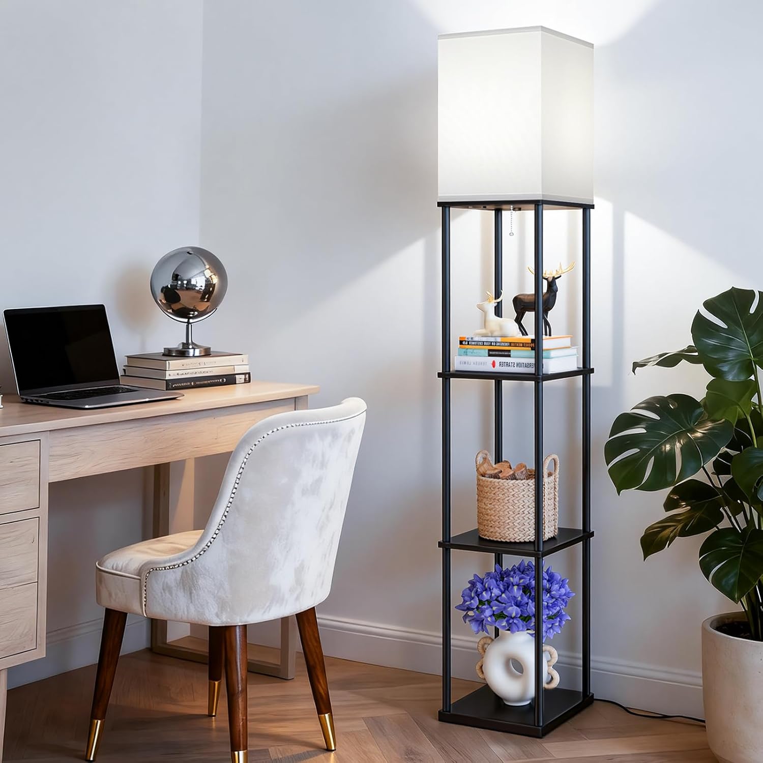 Bookshelf Floor Lamp