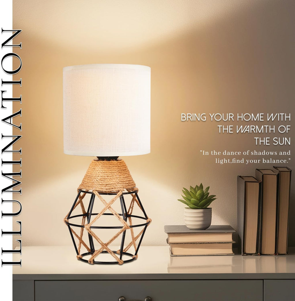 Woven Lamps set of 2