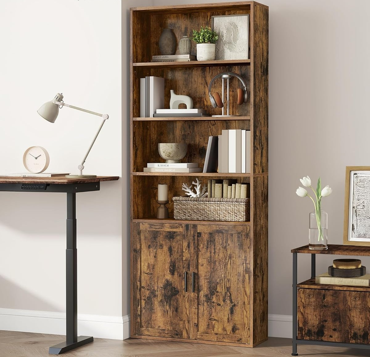 6-Tier Bookshelf