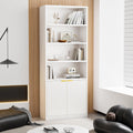 6-Tier Bookshelf with Doors