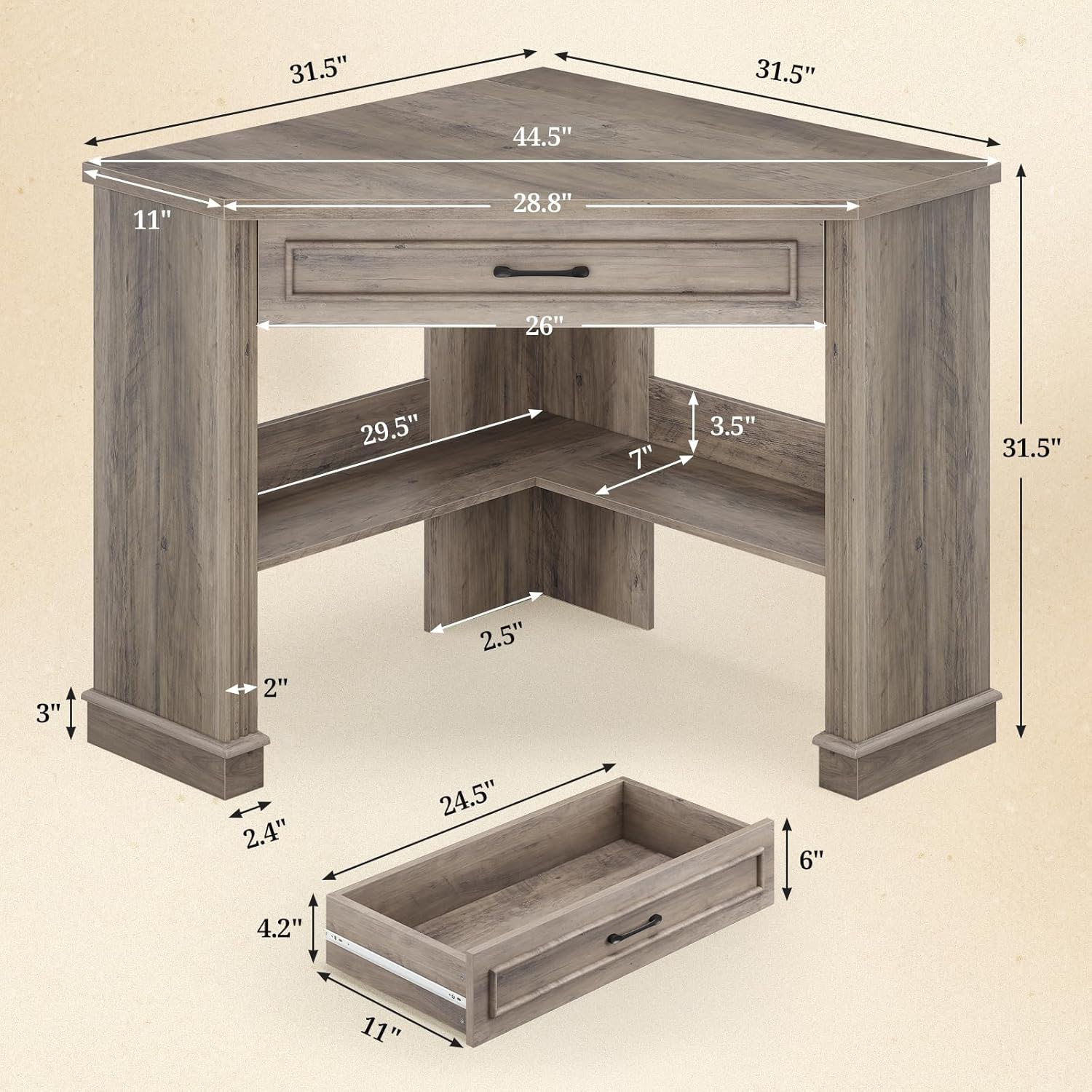 Small Corner Desk