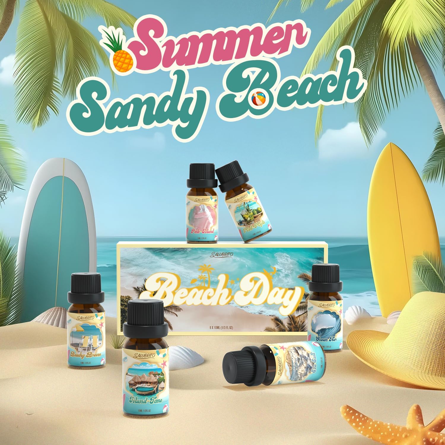 Beach Day Essential Oils Set