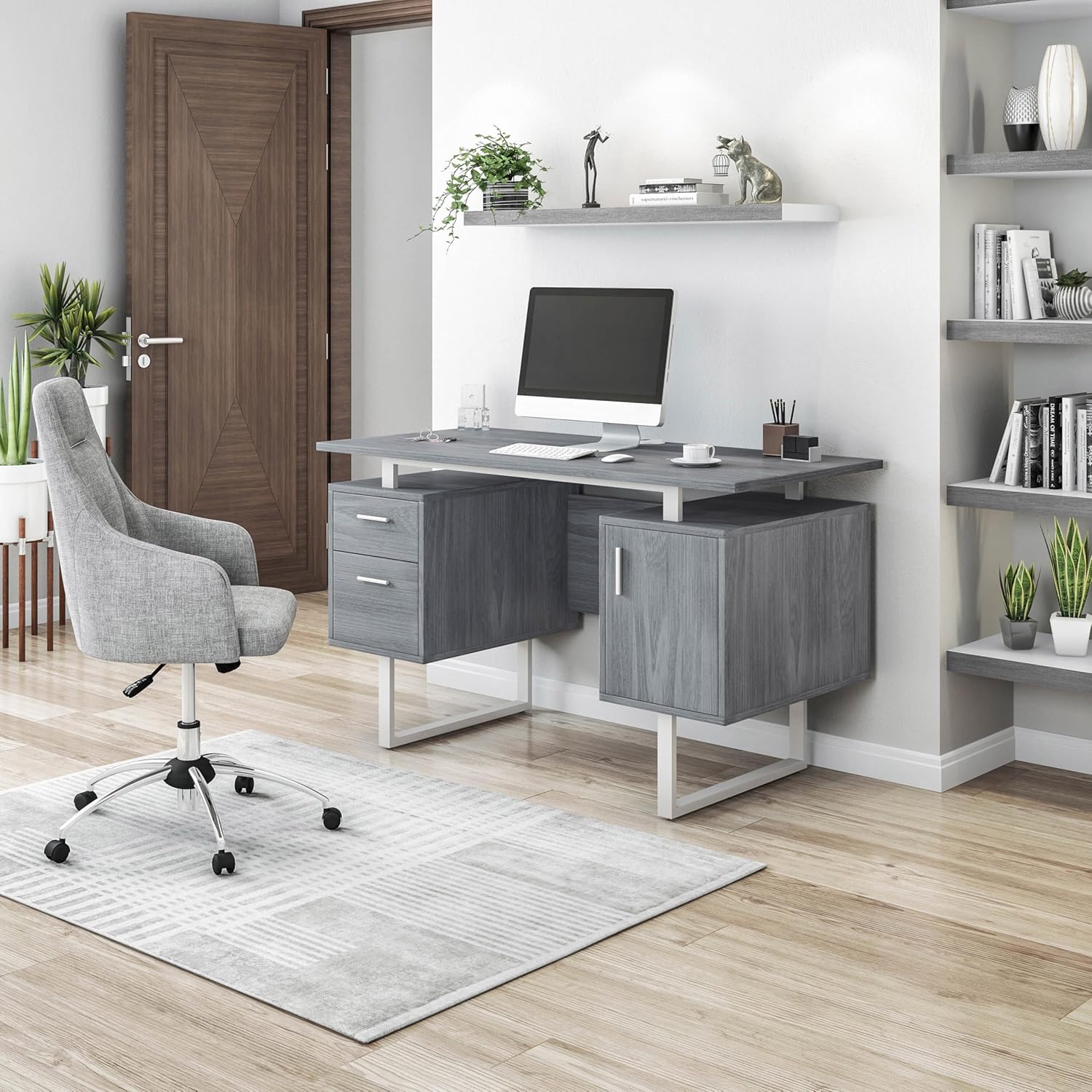 Modern Floating Desk