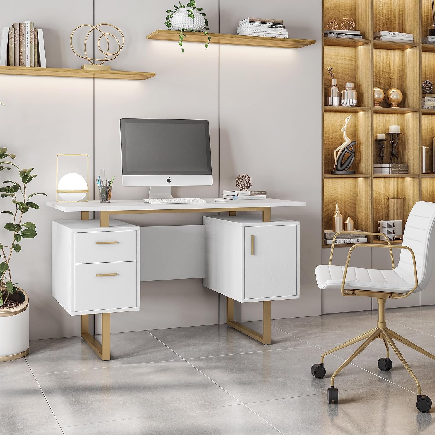 Modern Floating Desk