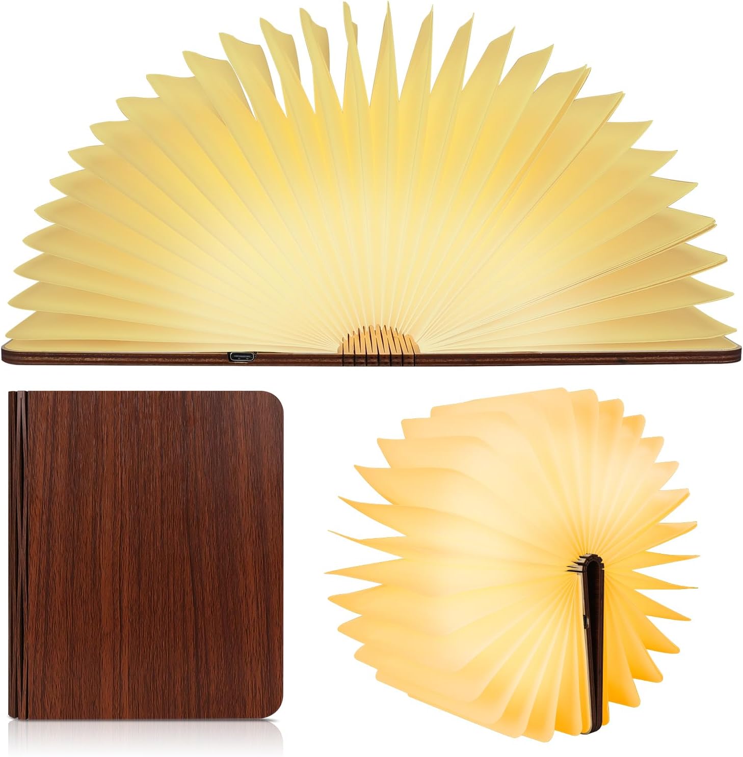 7-Color Book Lamp